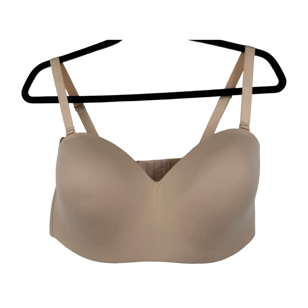Wacoal 854372 Staying Power wire free strapless bra tan size 38D - Picture 2 of 7